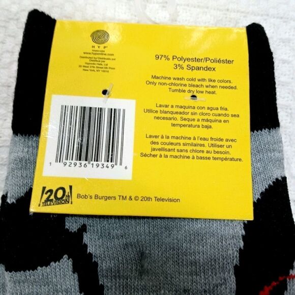 20th Century Fox Bob's Burgers Mens Socks -B - Picture 4 of 4